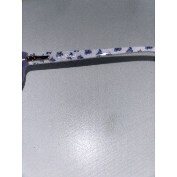Lilly Pulitzer LEANDRA Eyeglasses with prescription purple frame 100% AUTHENTIC - Picture 5 of 6